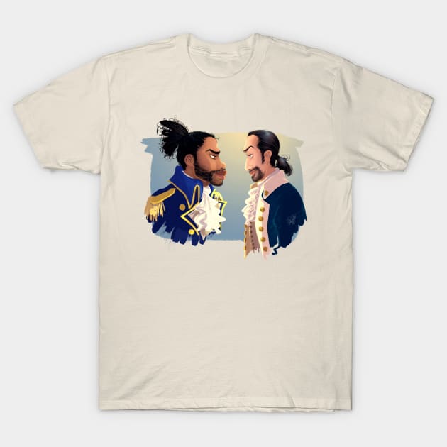 HAMILTON MUSICAL ART T-Shirt by MeikeARTS